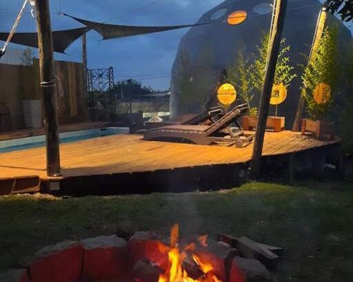 Minas Casa | Domo en la ciudad con Jacuzzi privado.