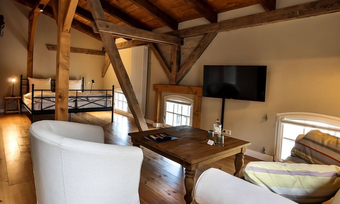 Oberhavel Apartamento | Doppelzimmer Tornow - Storchenhof Blumenow