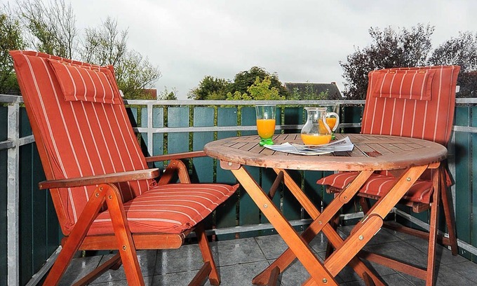 Neuharlingersiel Casa | Doppelzimmer Standard mit Balkon - Hotel Garni Haus Am Meer
