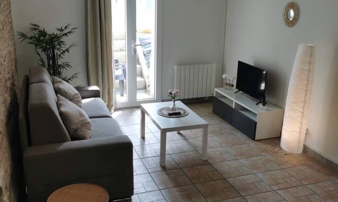 Ver-sur-Mer Apartamento | Doris, F4 Avec Extérieur et Parking