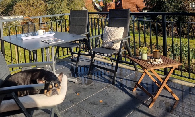 Dorumer Neufeld Apartamento | Dorumer Sielhuus 12 - Strandnah mit Sauna und Balkon