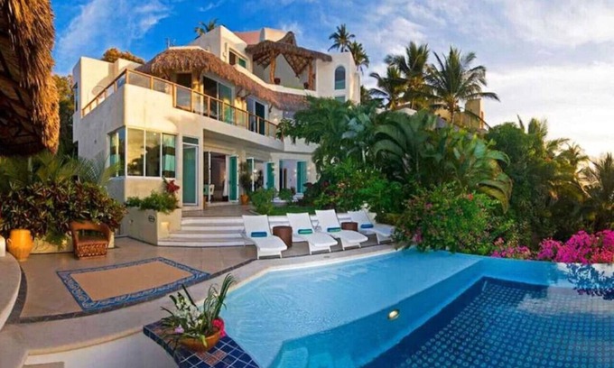 La Punta Apartamento | Impresionante 9000 pies cuadrados Casa Dos Palapas- Chef incluido