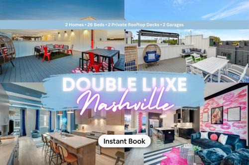 Katie Hill Neighborhood Casa | Double Lux 26Beds 2 Rooftop Views Free Parking