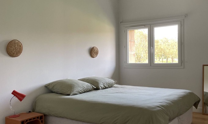 Chatte Casa | Cama de Matrimonio o Dos Camas-Confortable-Baño compartido-Vista al campo
