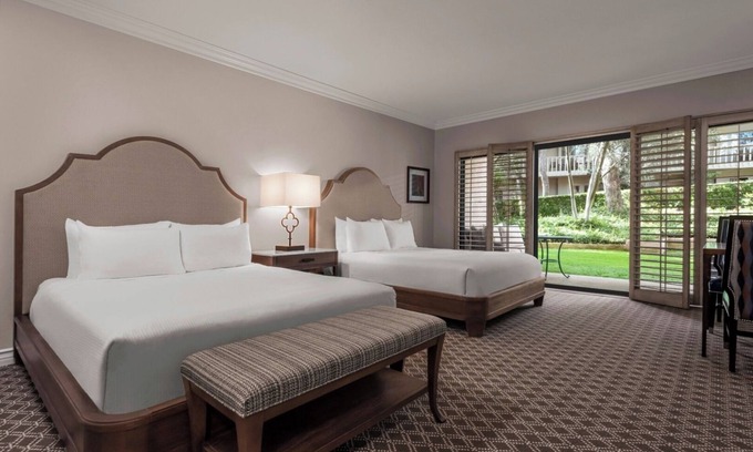 Rancho Bernardo Hotel | Double Queen Beds, Rancho Bernardo, Private Patio w/ View, Outdoor Pool