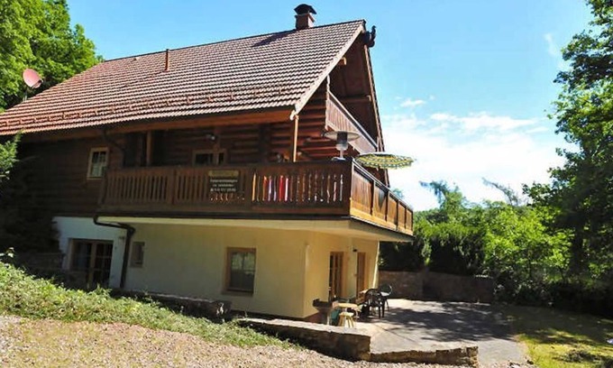 Sangerhausen Apartamento | Habitación doble 1 amarilla - Blockhaus Bärenburg Grillenberg