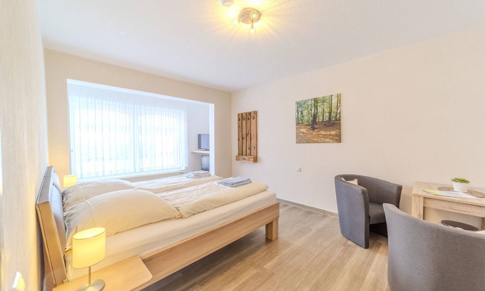 Meppen Apartamento | Habitaci��n doble para 2 personas con 25m² en Meppen (95759)