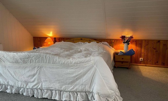 Eibau Cabaña | Habitación doble Pusteblume - Pension Grandel