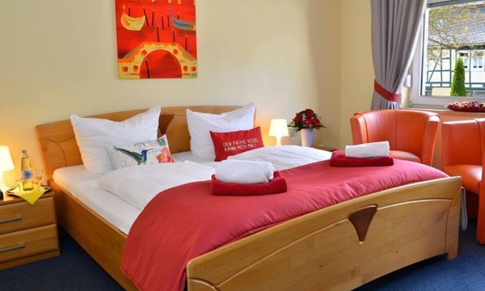Morz Casa | Double room shower/WC, balcony - Hotel Zum Mühlental