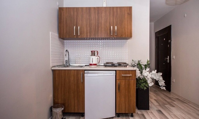 Emin Sinan Casa | Habitación Doble con Cocineta