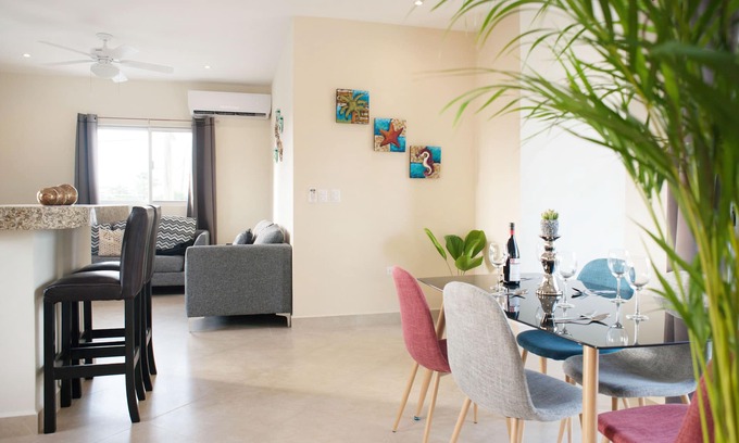 Colonia Andres Apartamento | Double Swimming Pool Penthouse Suite in Cozumel 2