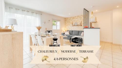 Baudreix Apartamento | Douce parenthèse moderne avec terrasse ensoleillée