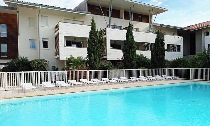 Moliets-et-Maa Apartamento | Douceur océane: T3 apartment with swimming pool and sauna, 3 minutes from the beach