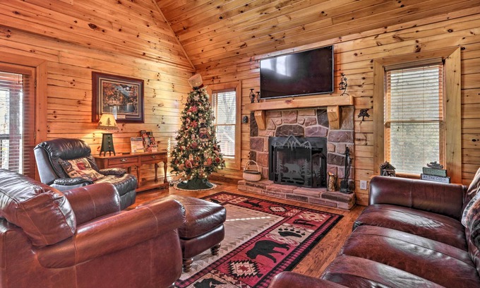 Sevierville Cabina | Douglas Lake Cabin w/ Boat Ramp & Water Access!