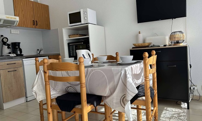 Le Grau-Du-Roi Apartamento | Apartamento céntrico con parking, a pasos de la playa y puerto