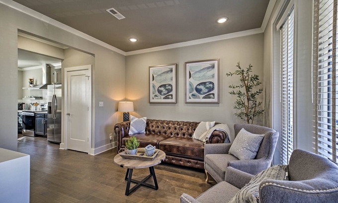 Chattanooga Casa | Nuevo: elegante escape del centro