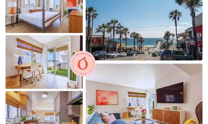 The Strand Apartamento | Downtown Manhattan Beach 3 Bed Townhouse Parking