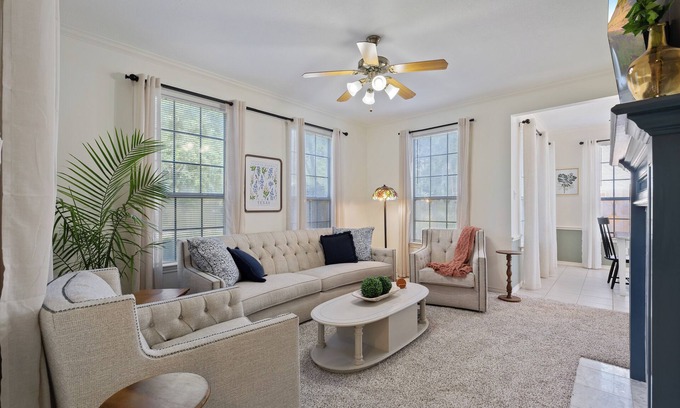 Montgomery Casa | Downtown Montgomery Gem- 4 Large Bedrooms and Full of Amenities