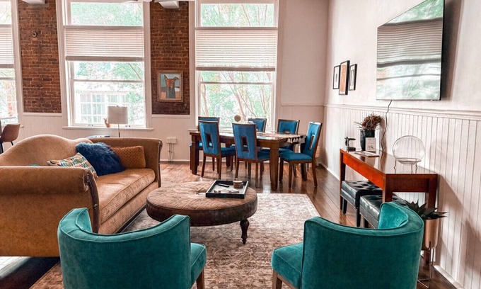 Downtown Greensboro Apartamento | Downtown - Rooftop - Walkable