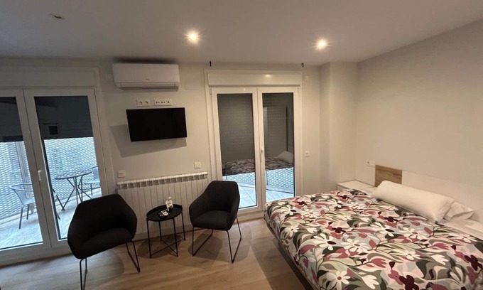 Centro Apartamento | DREAM Estudio Doble A/C Terraza Centro