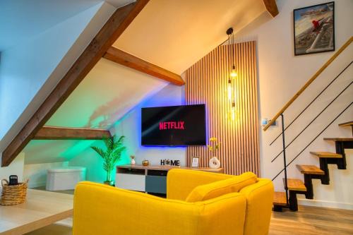 Montry Apartamento | Dream Factory - Loft & Private Cinema 6P, 8 minutes from Disneyland