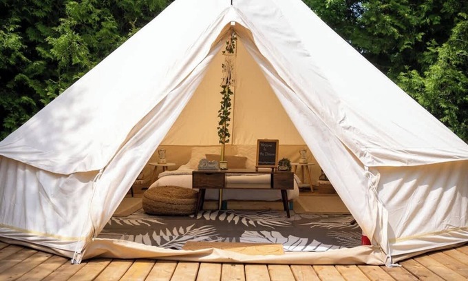Miller Lake Casa | “Dreamer” Luxury Glamping Tent | Tobermory