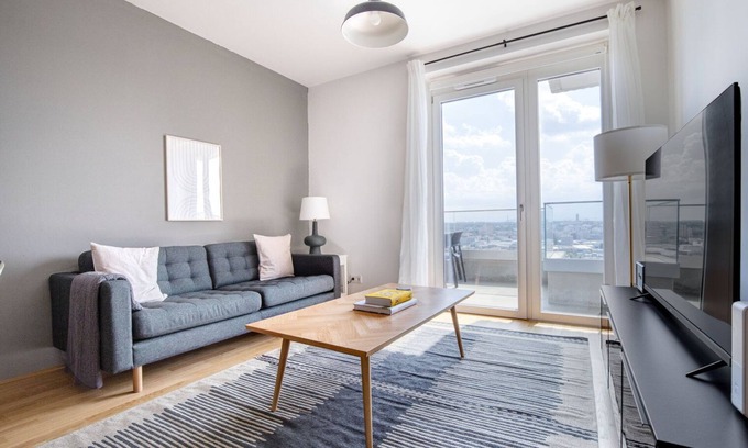 Erdberg Apartamento | Dreamy Landstraße 1BR w/ Pool, Playground & Gym, nr Shops, by Blueground