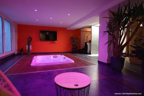 Plateau de Haye Cama Y Desayuno | Ds Plaisir Love Room avec sauna, jacuzzi à Nancy