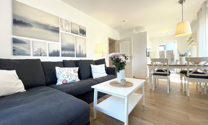 Duhnen Apartamento | DS2 - Nordic-style vacation apartment close to the beach for up to 4 people