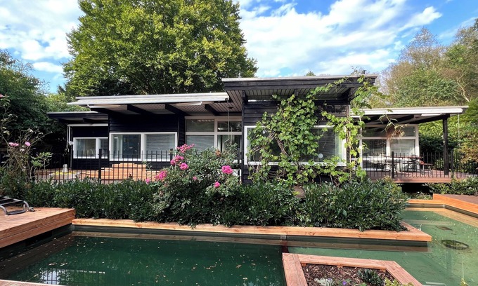 Worpswede Casa | DTV* PARADISO WORPSWEDE Water lily pond, natural pool, sauna - up to 8 people