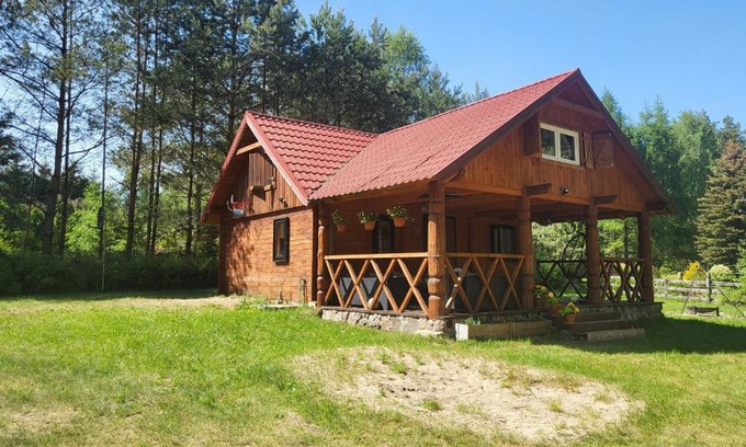 Olsztynek Casa | Duży domek przy lesie