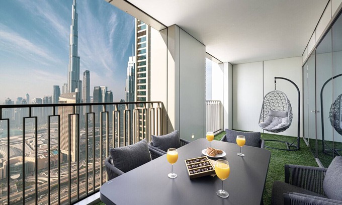 Za'abeel 2 Apartamento | Dubai Mall Access Burj Khalifa Infinity Pool | 4BR