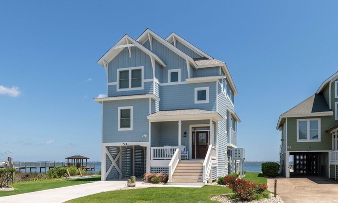 Manteo Casa | Due East - Village Landings 53, Brand-New Home Built in 2023!