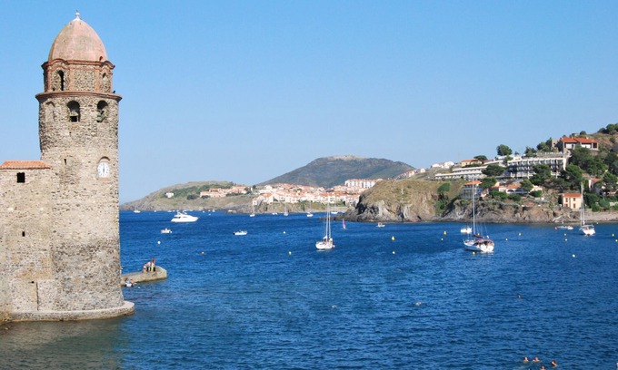 Collioure Apartamento | Dúplex, 6 personas, balcones en la bahía de Collioure y terraza, vista única