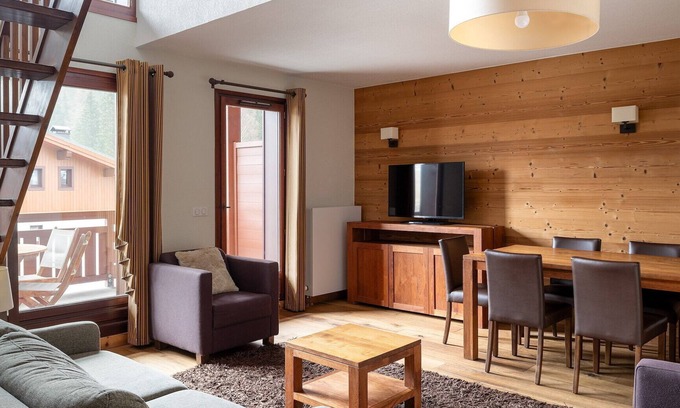 Vallorcine Apartamento | Duplex apartement for 6 persons in Vallorcine