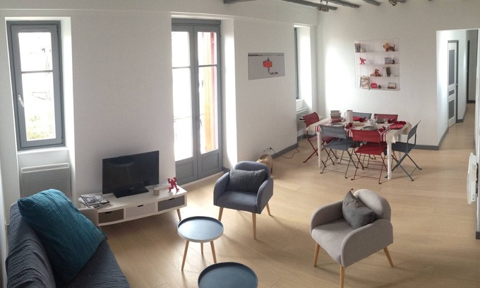 Saint-Jean-de-Luz City Center Apartamento | Apartamento dúplex - excelente ubicación