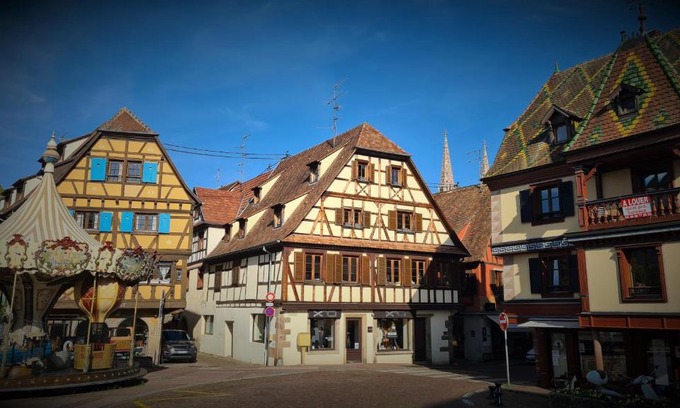 Obernai Apartamento | Duplex au centre avec parking - L'étoile