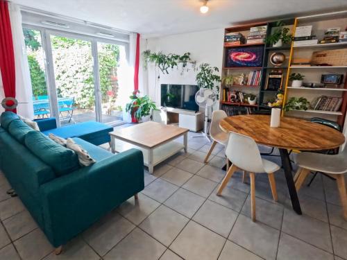 Bourrassol Apartamento | Duplex avec jardin au calme