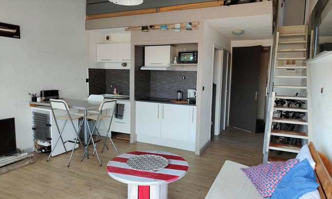 Biscarrosse Apartamento | Duplex Biscarrosse, Place Marsan, Commerces de Proximité, à 5 Minutes du lac