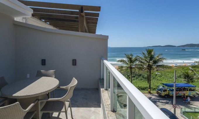 Quatro Ilhas Apartamento | Duplex Penthouse with Sea View and Side View, 4 Suites | 4 Islands Beach | Bombinhas