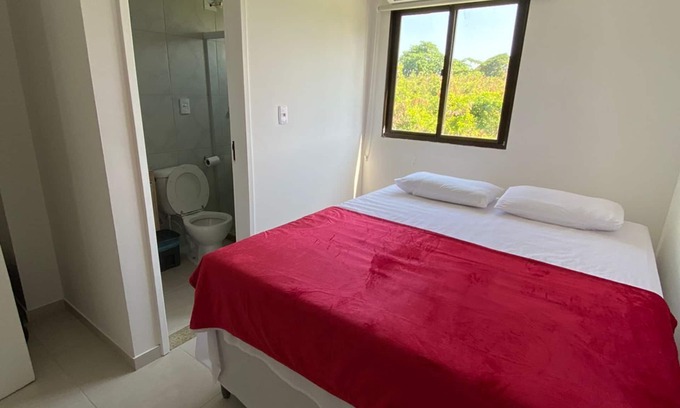 Sao Jose da Coroa Grande Apartamento | Duplex apartments, 02 en-suite bedrooms, sea view, 30 m from the beach on the border with Maragogi