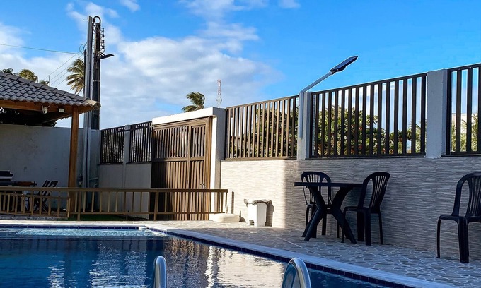 Sao Jose da Coroa Grande Apartamento | Duplex apartments, 02 en-suite bedrooms, sea view, 30 m from the beach on the border with Maragogi
