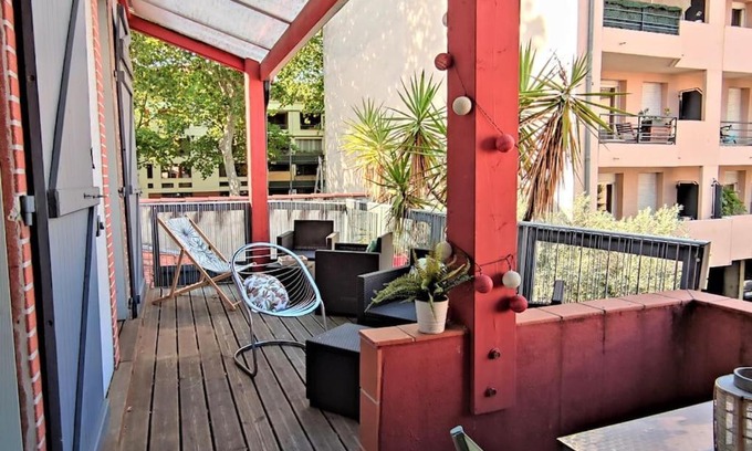 Minimes - Barriere de Paris Apartamento | Duplex Canal du Midi