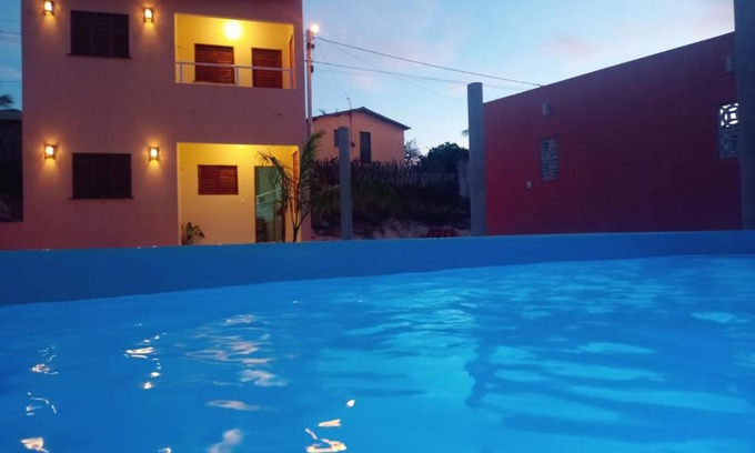 Aracati Casa | Duplex com 2 quartos com piscina e estacionamento
