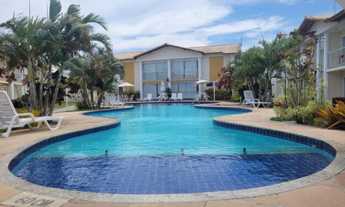 Taperapua Beach Apartamento | Duplex com 2 suítes no condomínio Mont Carmelo Aconchego e luxo que você merece