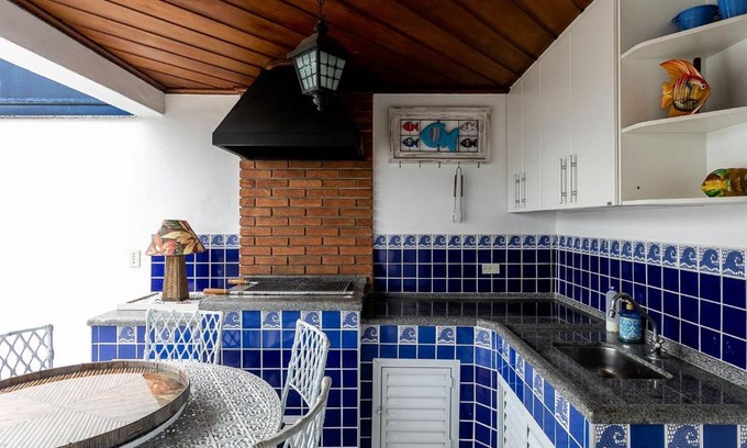 Centro Apartamento | Duplex com piscina e área gourmet perto da praia