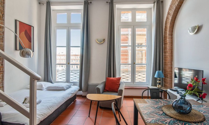 Capitole Apartamento | Superb duplex on Place du Capitole - Toulouse - Welkeys