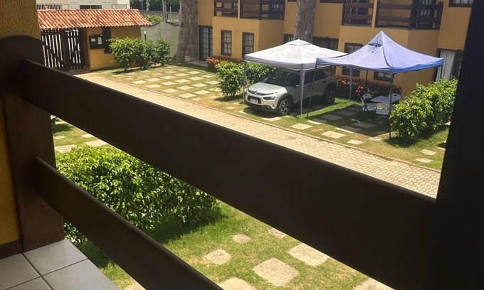 Enseada Azul Casa | Duplex house in a gated community, 2 minutes from Bacutia Beach - Guarapari.