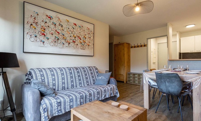 Germ Apartamento | Dúplex en Peyragudes para 8 personas con parking
