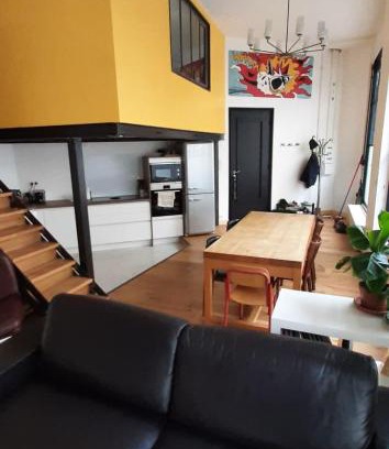 Lyon City Centre Apartamento | Duplex industriel au coeur de Lyon